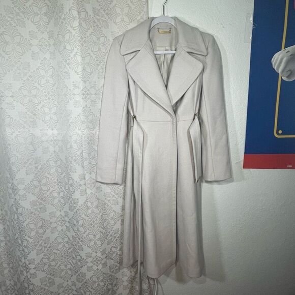 Diane Von Furstenberg Wool Blend Coat size 0 (XS) - Picture 2 of 9